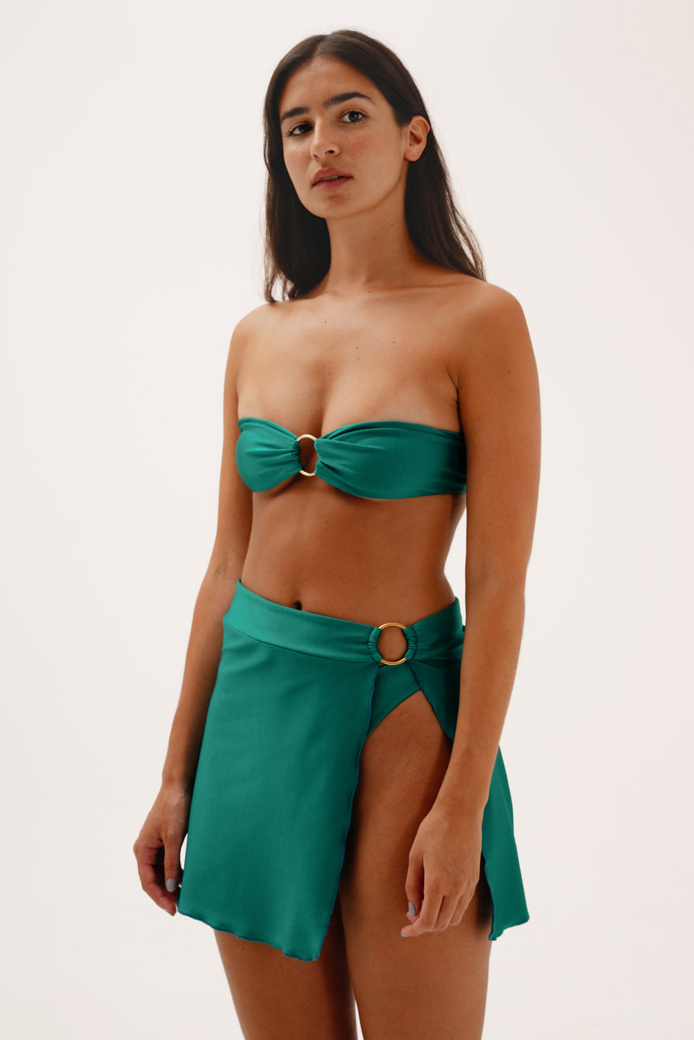 Skirt Miri in Emerald