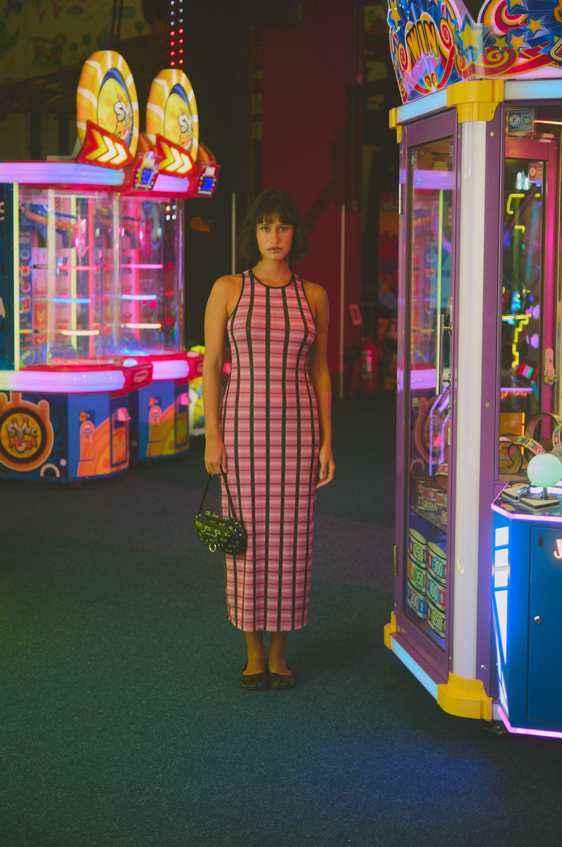 Tule Maxi Dress in Midnight Picninc