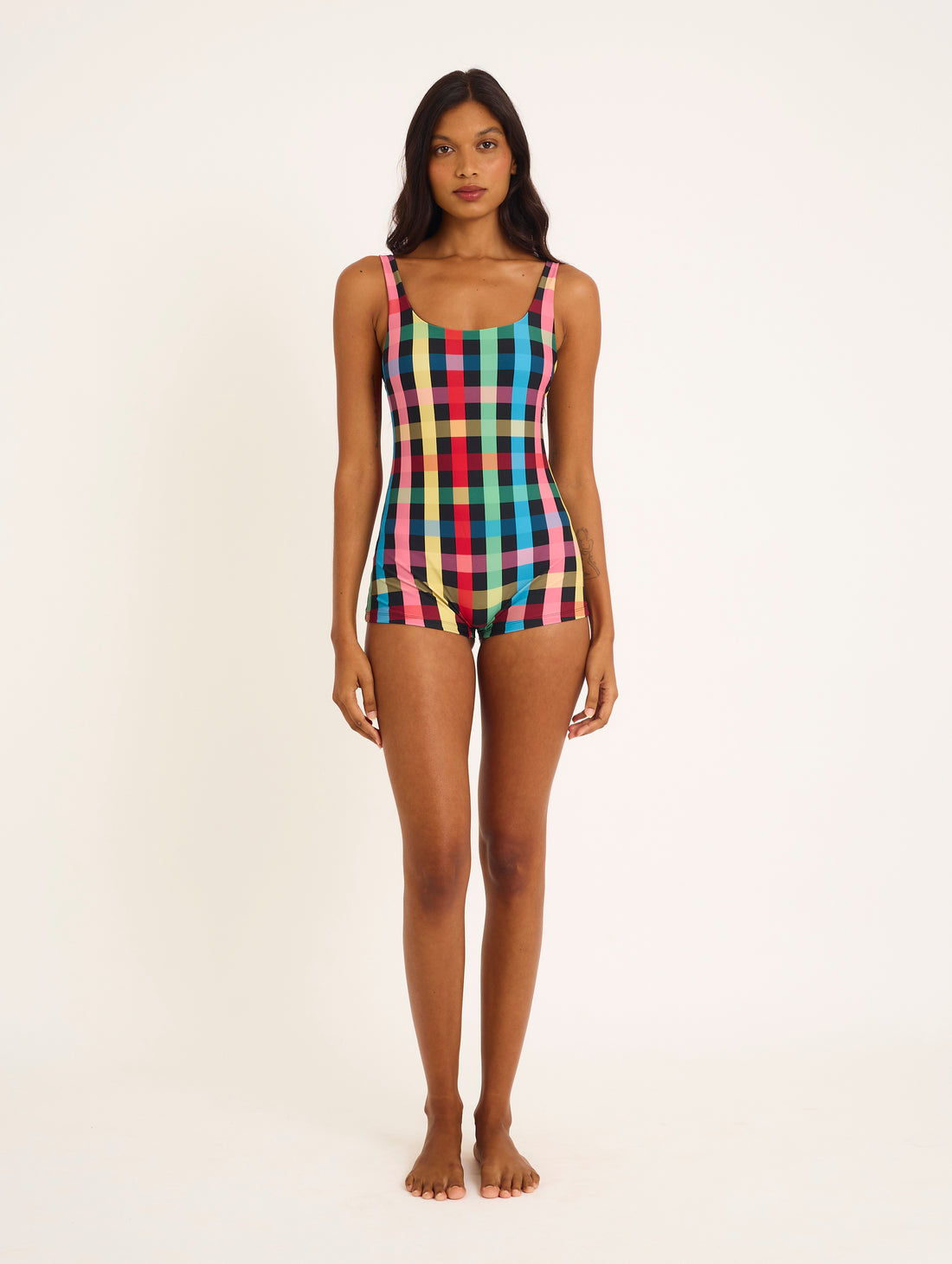 Playsuit in Black Chess