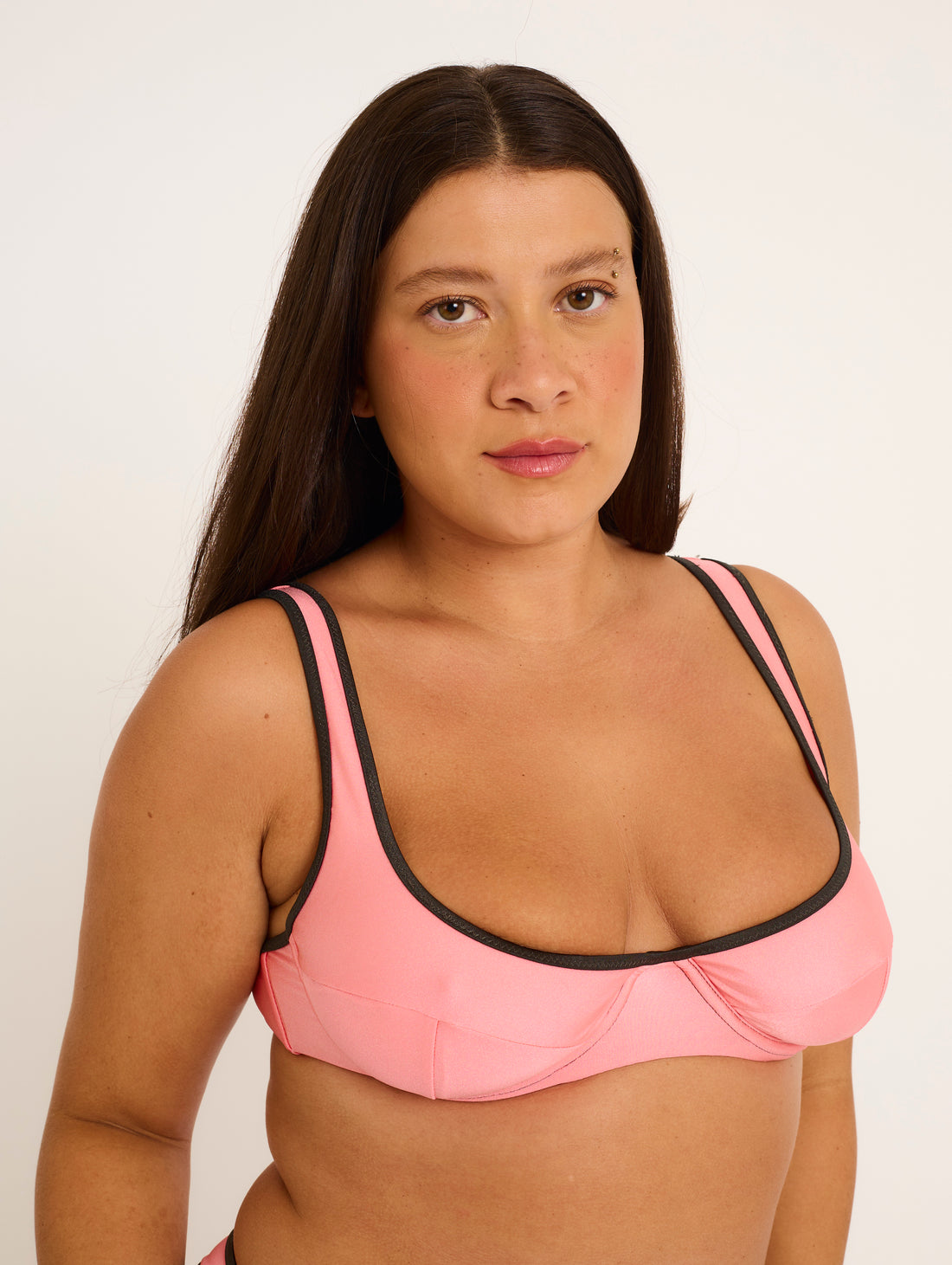 Top Cora in Pink Noir
