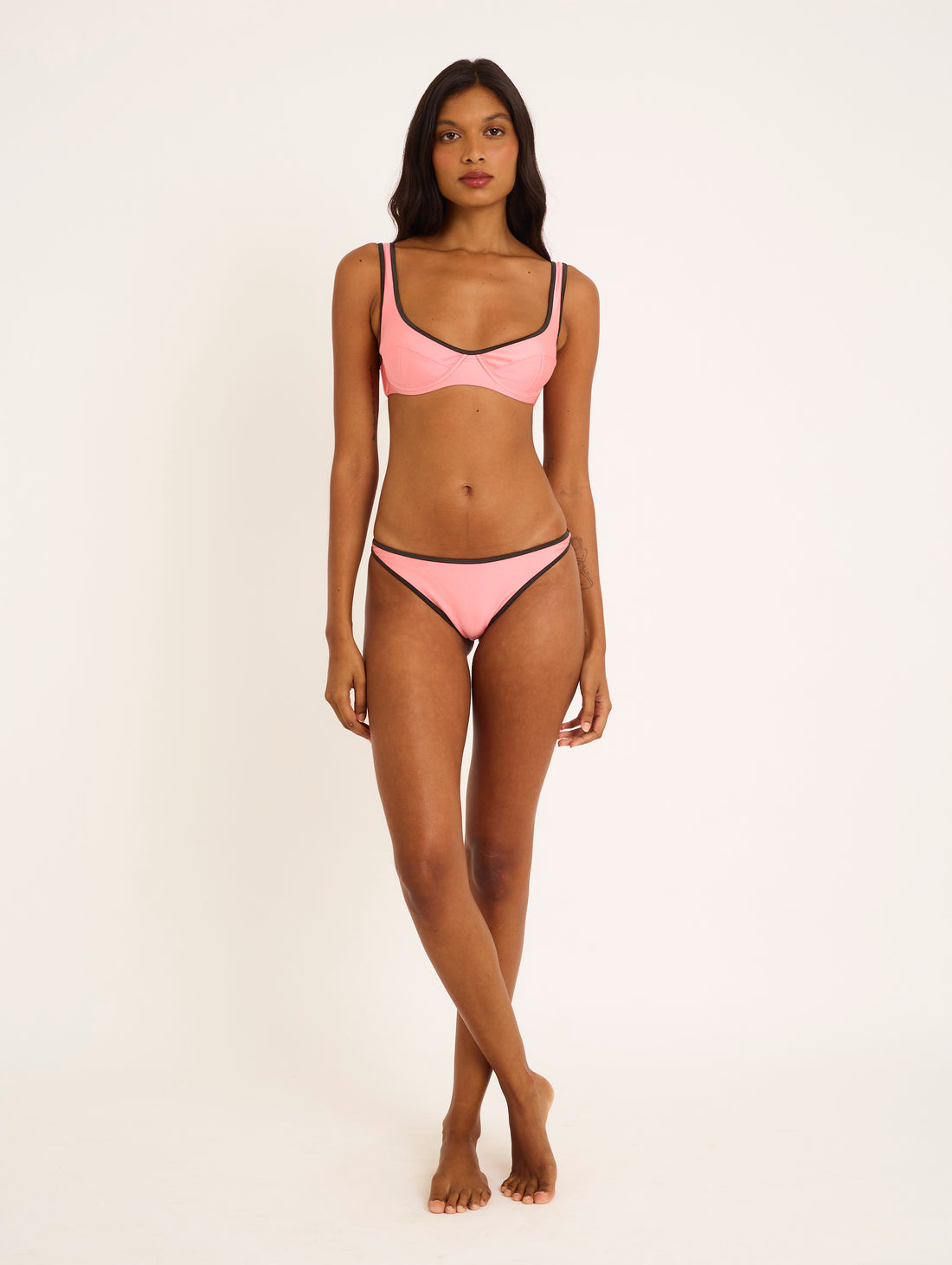 Top Cora in Pink Noir