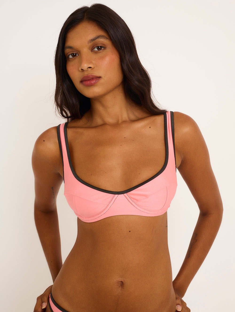Top Cora in Pink Noir