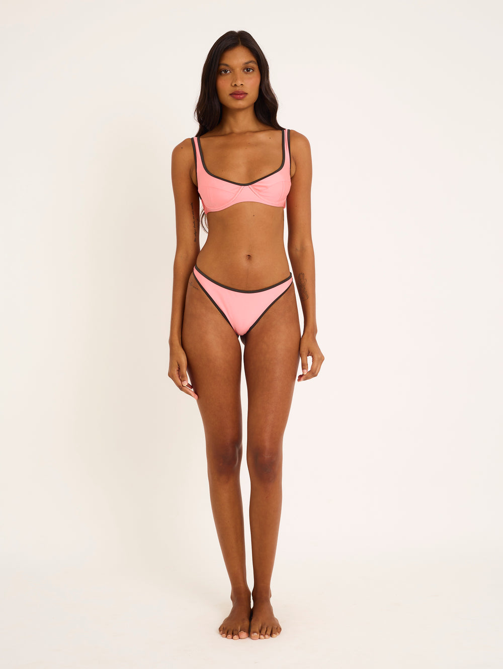 Top Cora in Pink Noir