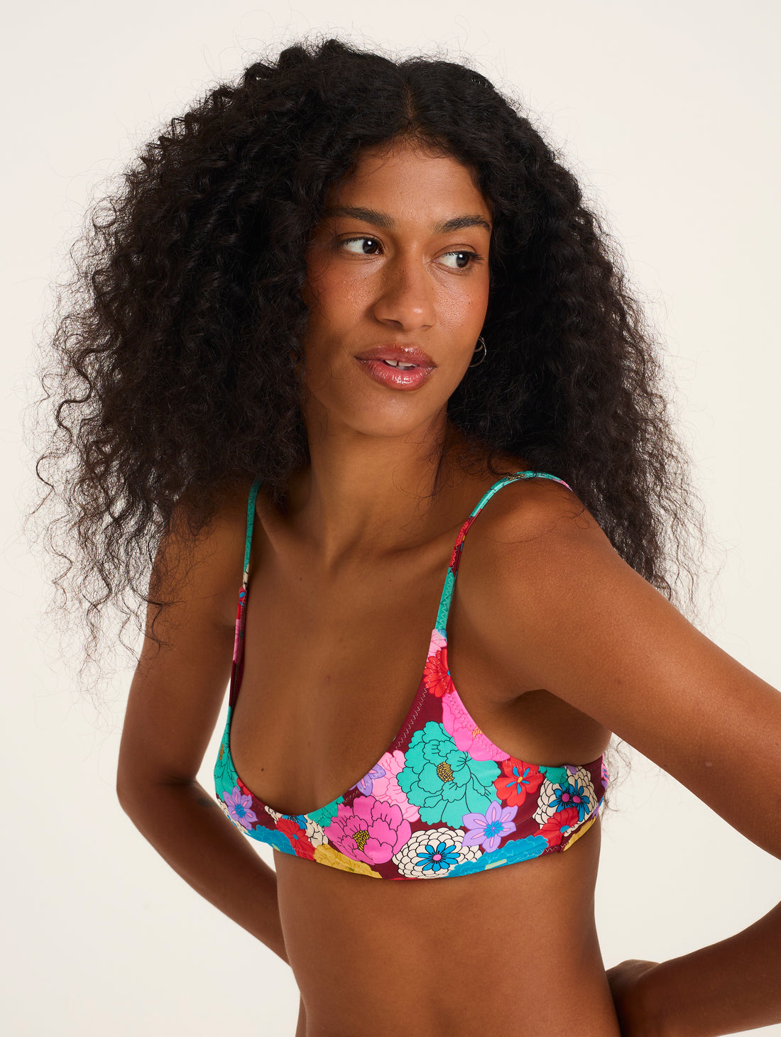 Top Luca in Blush Lace