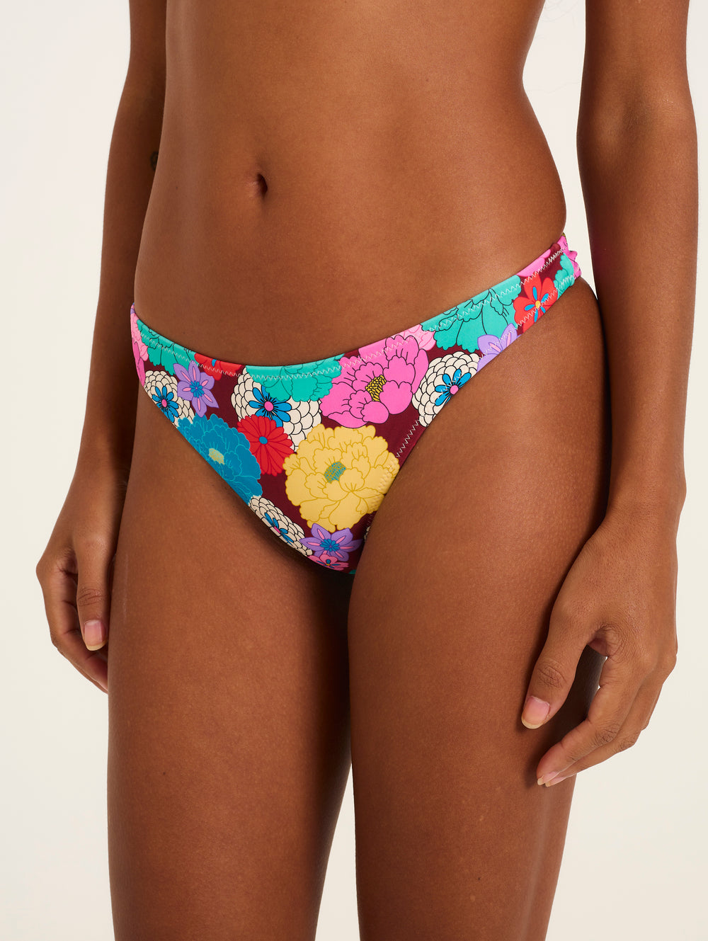 Bottom Luca Full Coverage in Blush Lace